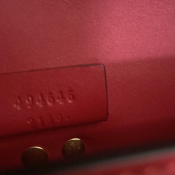 GUCCI Super Mini Sylvie **Authentic** - Picture 9 of 9